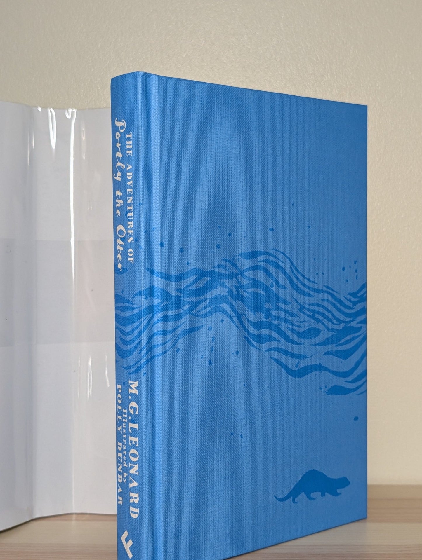 The Adventures of Portly the Otter by M.G. Leonard (Signed First Edition with sprayed edges) - Fialta Books