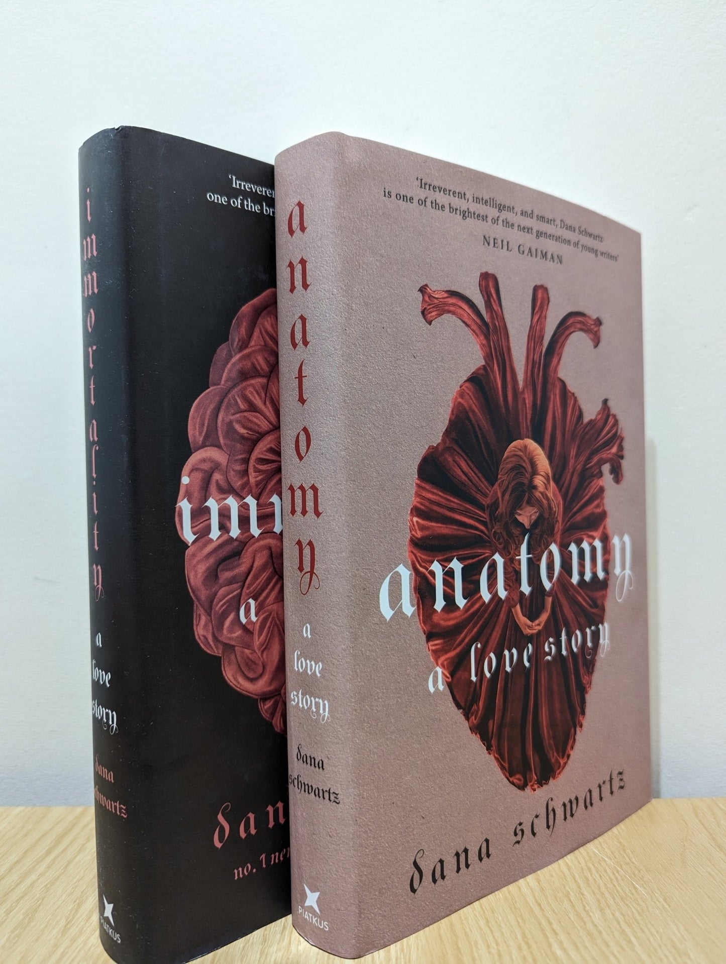 The Anatomy Duology: Anatomy; Immortality by Dana Schwartz (First Edition) - Fialta Books