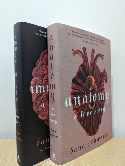 The Anatomy Duology: Anatomy; Immortality by Dana Schwartz (First Edition) - Fialta Books