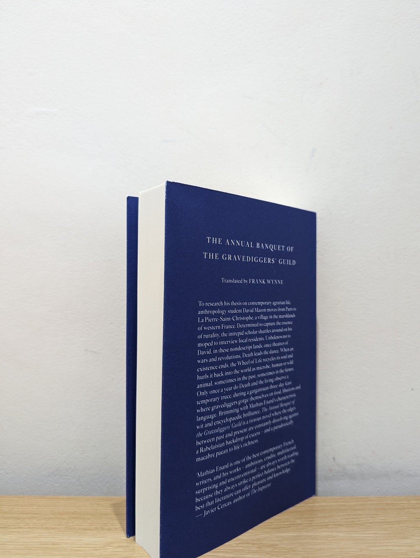 The Annual Banquet of the Gravediggers' Guild by Mathias Enard (Signed First Edition) - Fialta Books