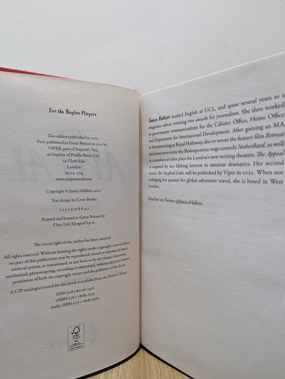 The Appeal by Janice Hallett (Signed Gift Edition) - Fialta Books