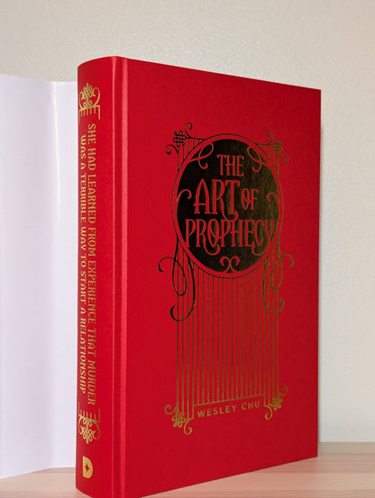 The Art of Prophecy; Art of Destiny; Art of Legend by Wesley Chu (Signed with sprayed edges) - Fialta Books