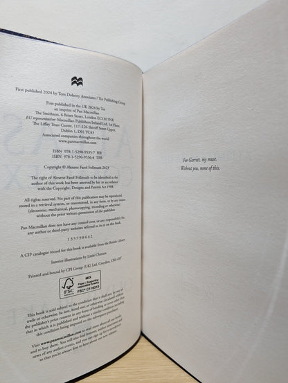 The Atlas Complex by Olivie Blake (Signed First Edition with sprayed edges) - Fialta Books