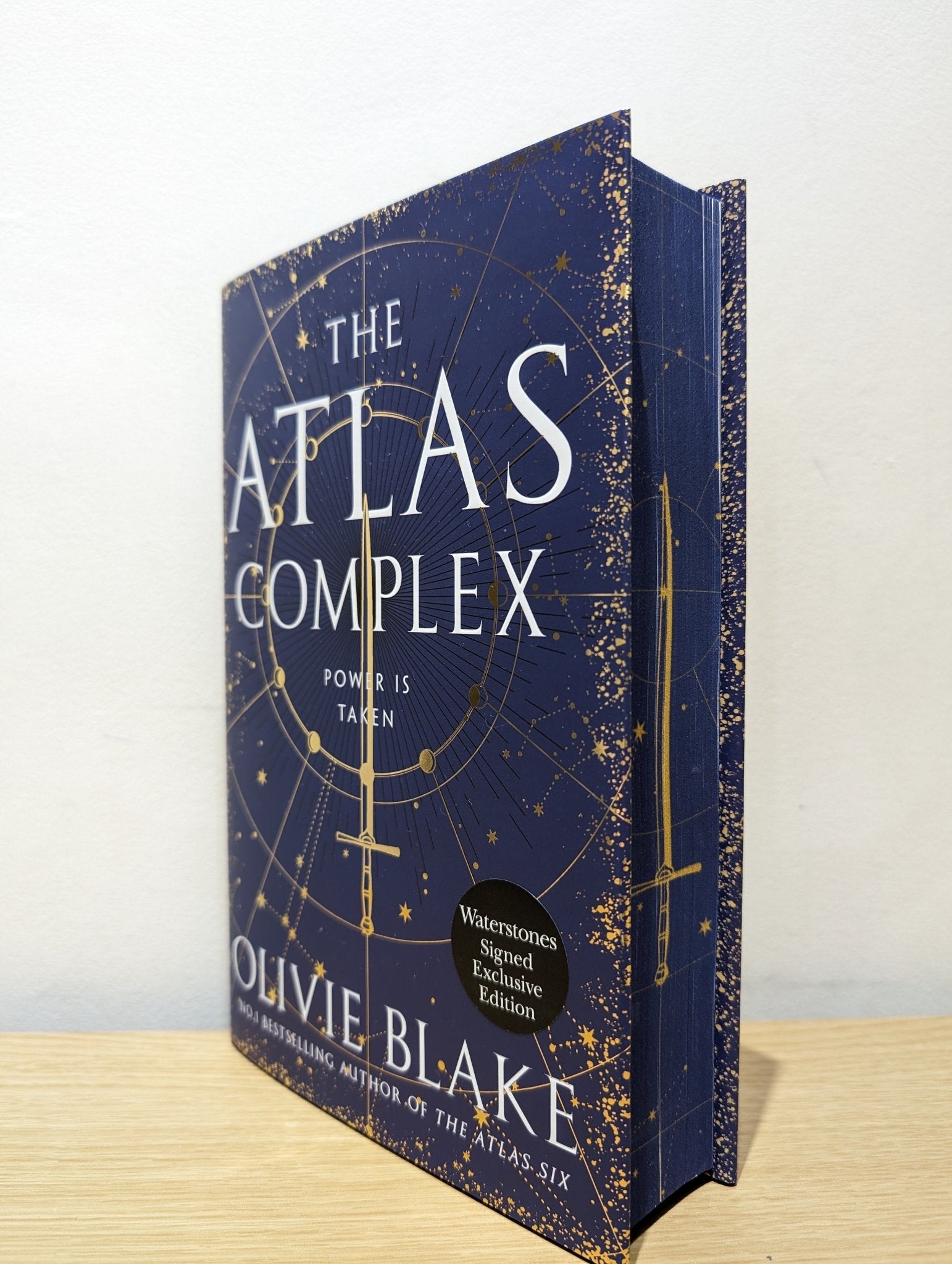 The Atlas Complex by Olivie Blake (Signed First Edition with sprayed edges) - Fialta Books