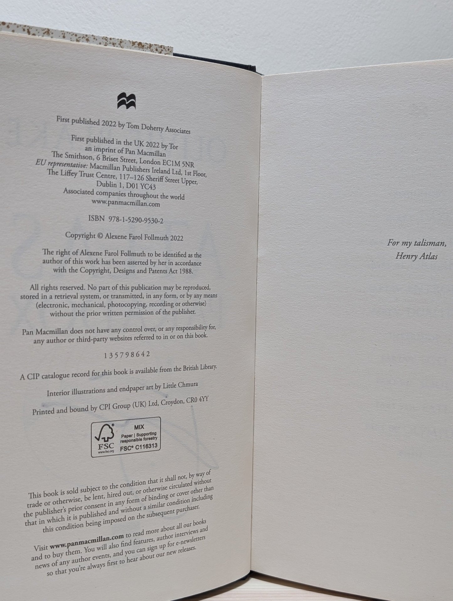 The Atlas Paradox by Olivie Blake (Signed First Edition) - Fialta Books