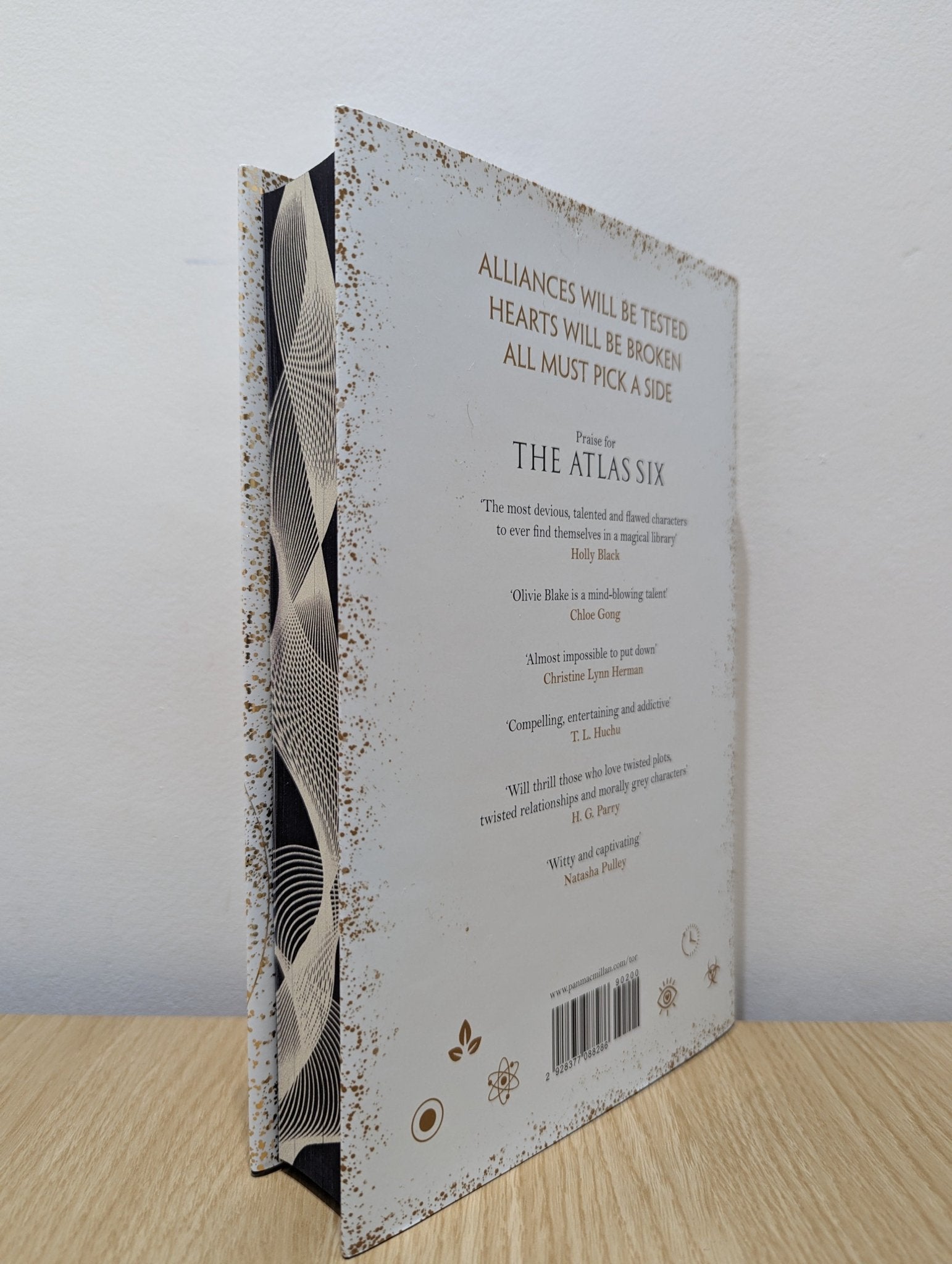 The Atlas Paradox by Olivie Blake (Signed First Edition with sprayed edges) - Fialta Books