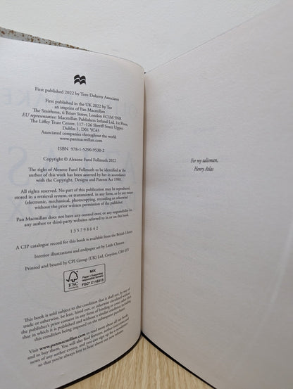 The Atlas Paradox by Olivie Blake (Signed First Edition with sprayed edges) - Fialta Books