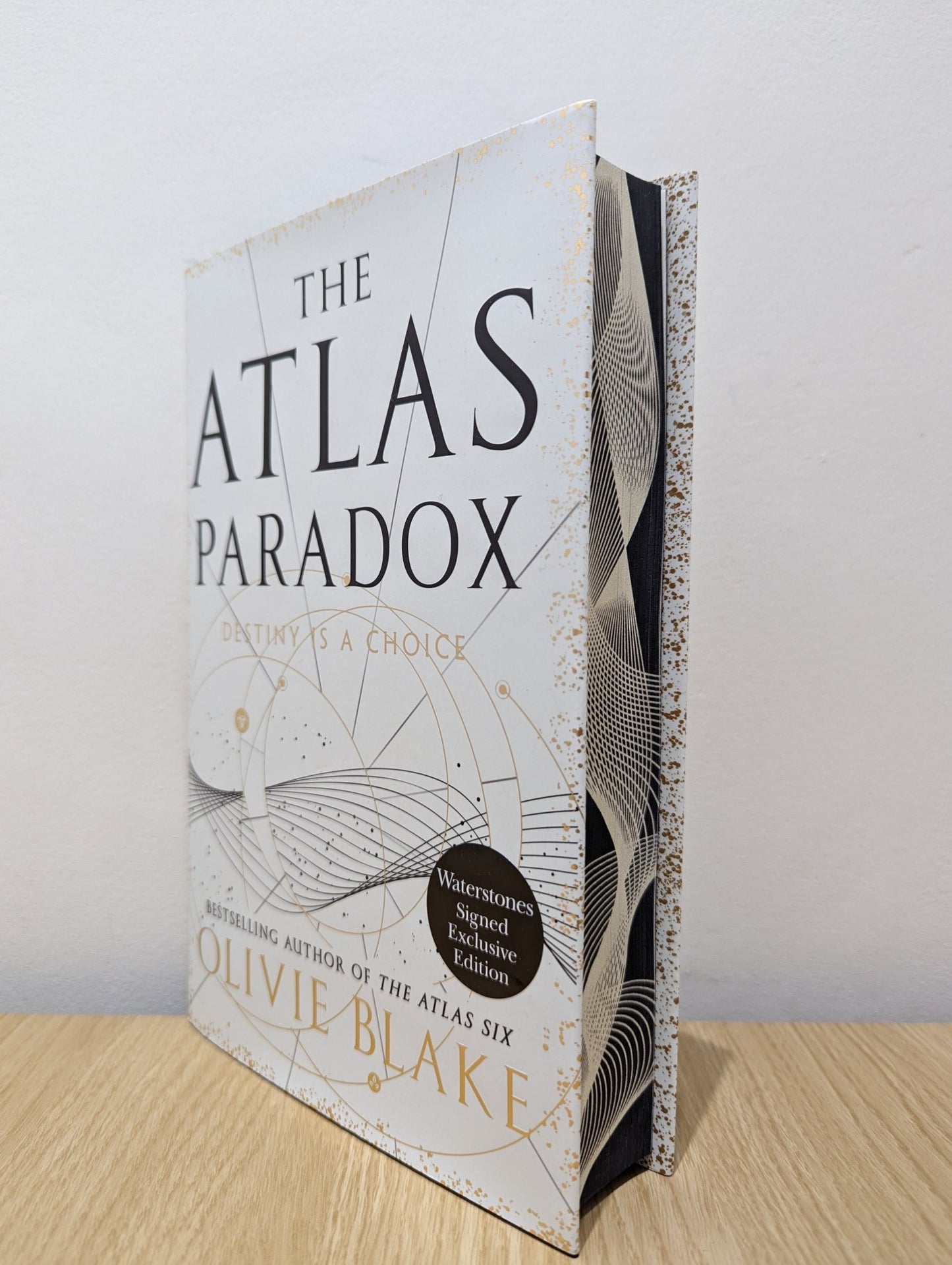 The Atlas Paradox by Olivie Blake (Signed First Edition with sprayed edges) - Fialta Books