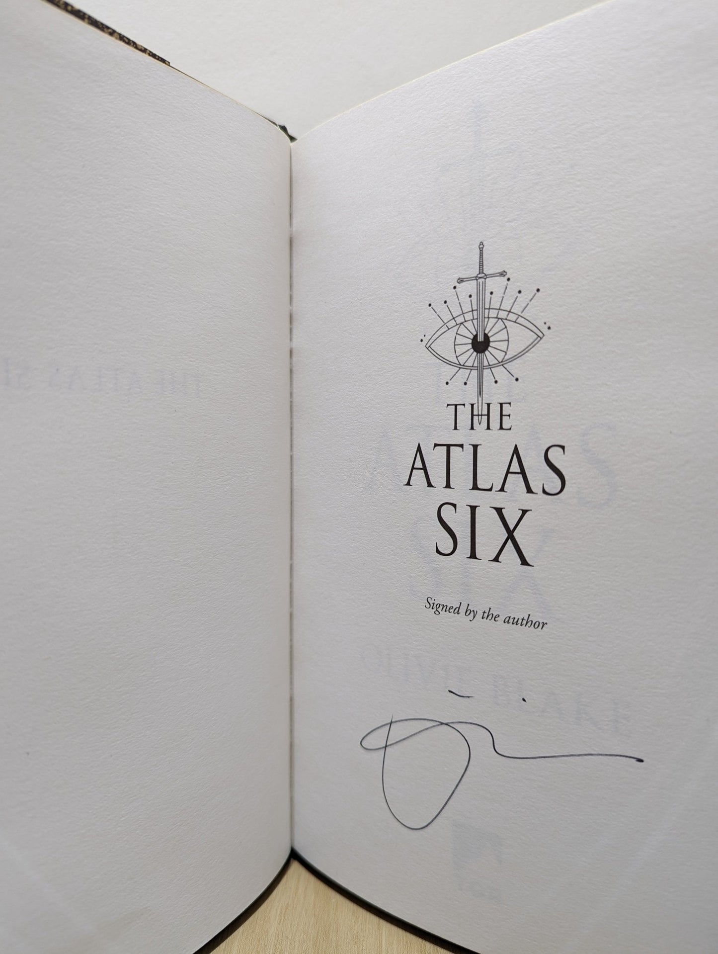 The Atlas Six by Olivie Blake (Signed First Edition with sprayed edges) - Fialta Books