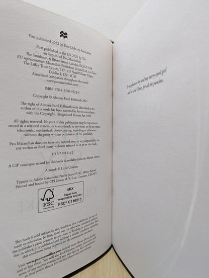 The Atlas Six by Olivie Blake (Signed First Edition with sprayed edges) - Fialta Books