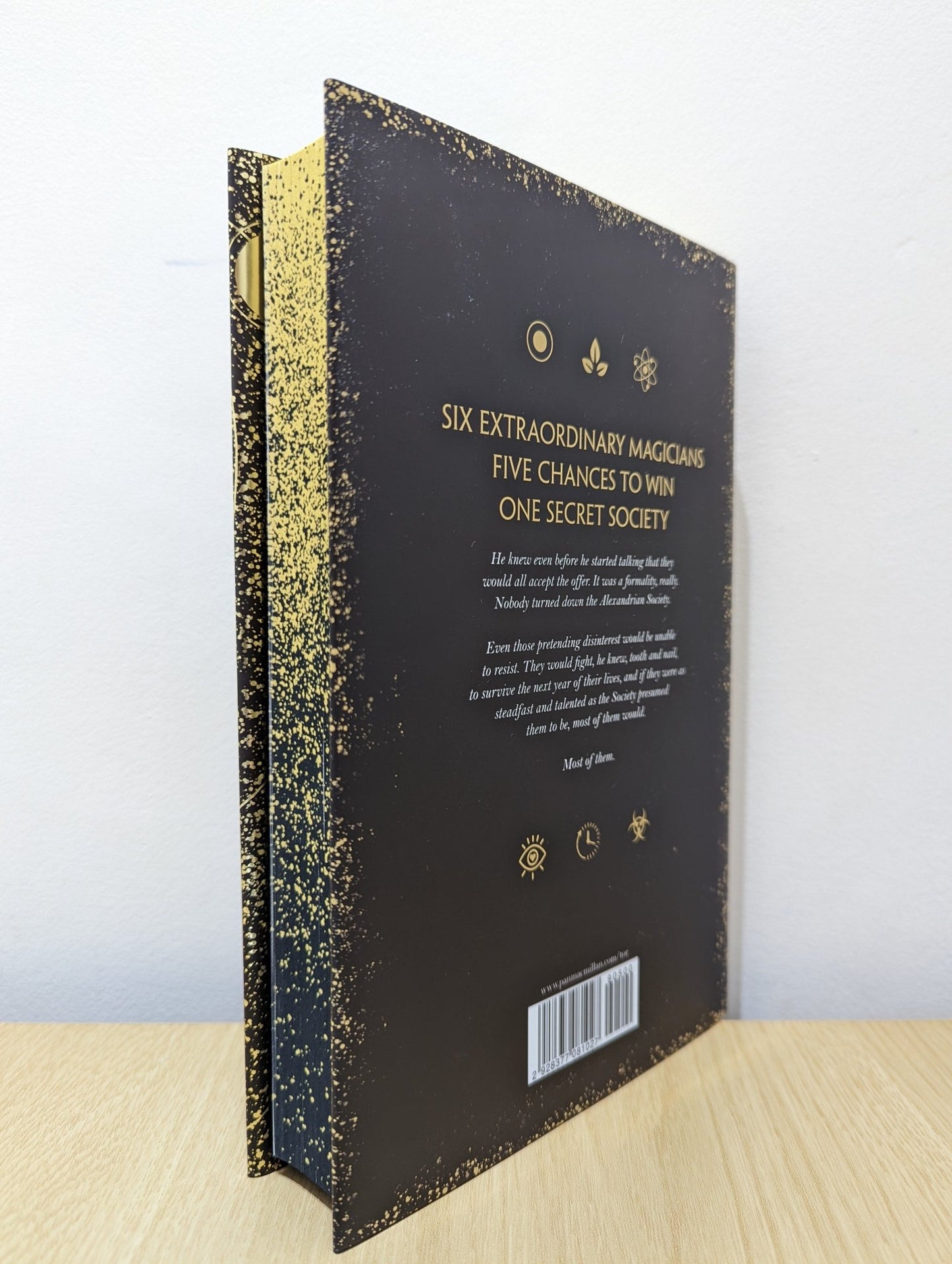 The Atlas Six by Olivie Blake (Signed First Edition with sprayed edges) - Fialta Books