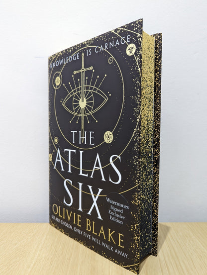 The Atlas Six by Olivie Blake (Signed First Edition with sprayed edges) - Fialta Books