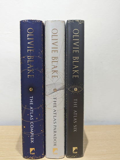 The Atlas Six Series 1 - 3 by Olivie Blake (Signed with sprayed edges) - Fialta Books