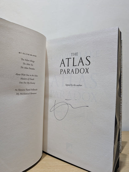 The Atlas Six Series 1 - 3 by Olivie Blake (Signed with sprayed edges) - Fialta Books
