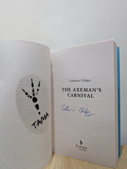 The Axeman's Carnival by Catherine Chidgey (Signed Stamped First Edition) - Fialta Books