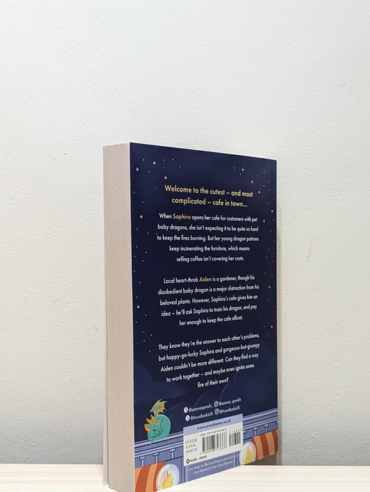 The Baby Dragon Cafe: The Baby Dragon series Book 1 by A. T. Qureshi (Signed First Edition) - Fialta Books