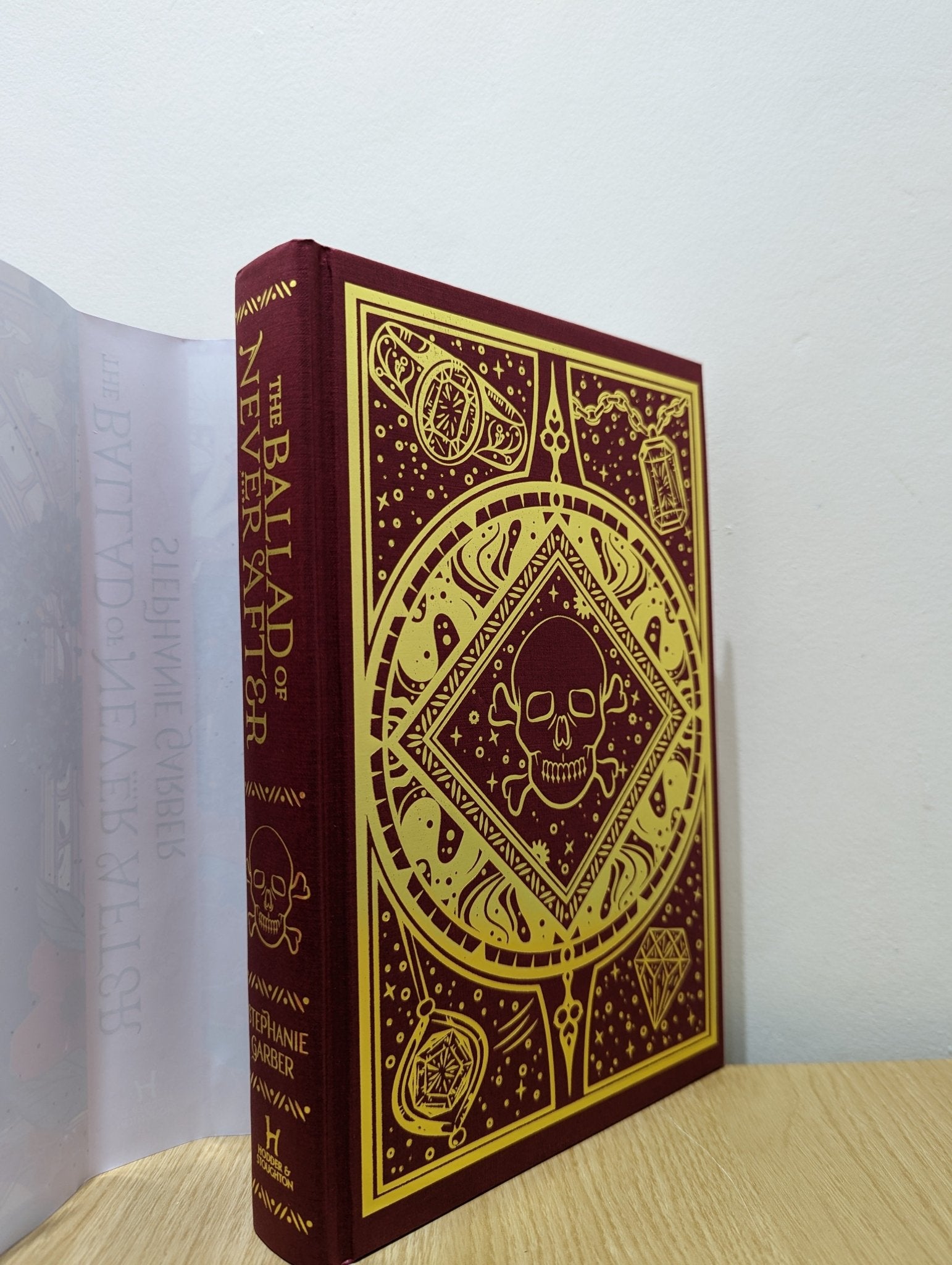 The Ballad of Never After by Stephanie Garber (Signed Skull Hidden Cover) - Fialta Books