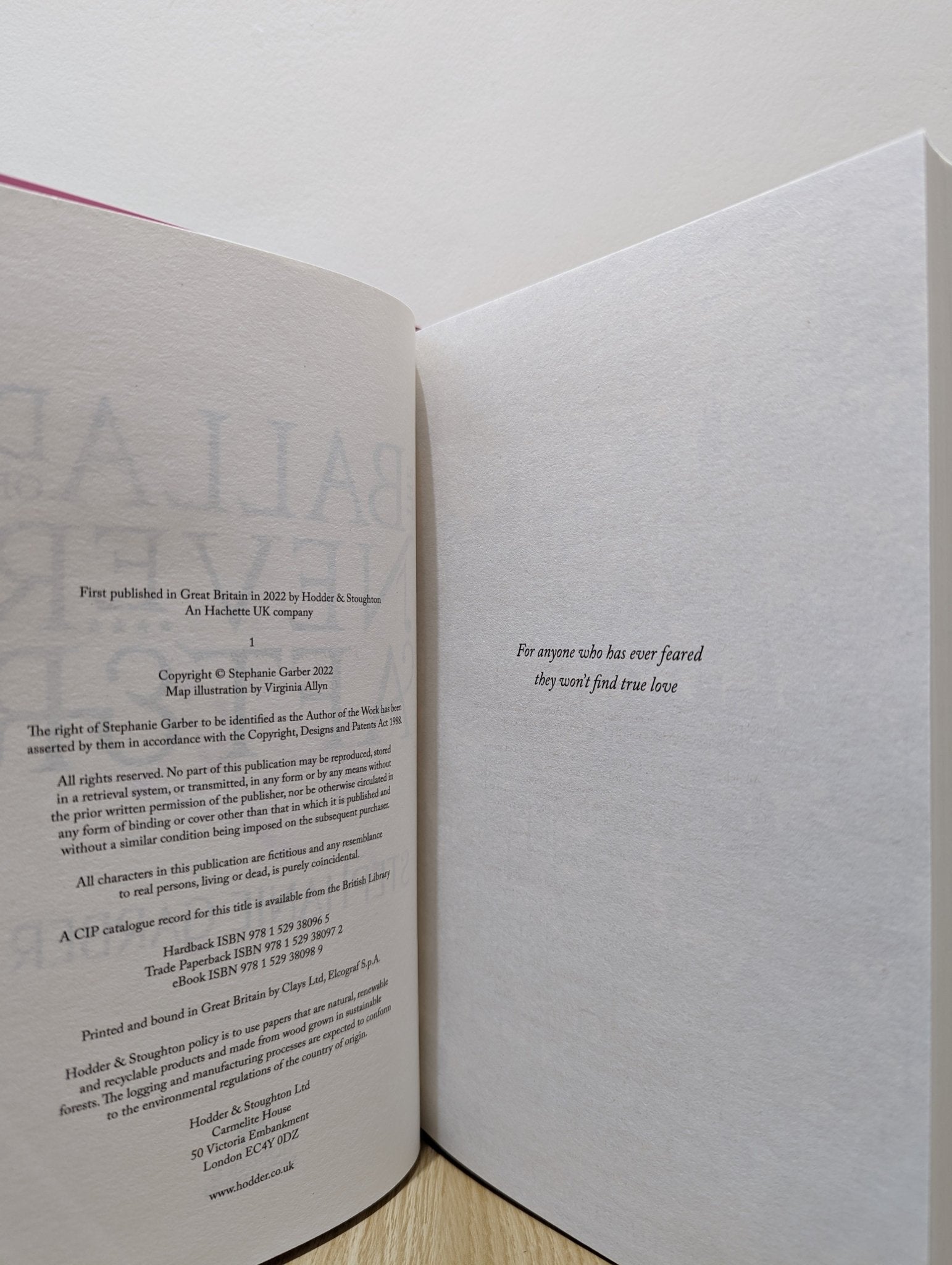 The Ballad of Never After by Stephanie Garber (Signed Skull Hidden Cover) - Fialta Books