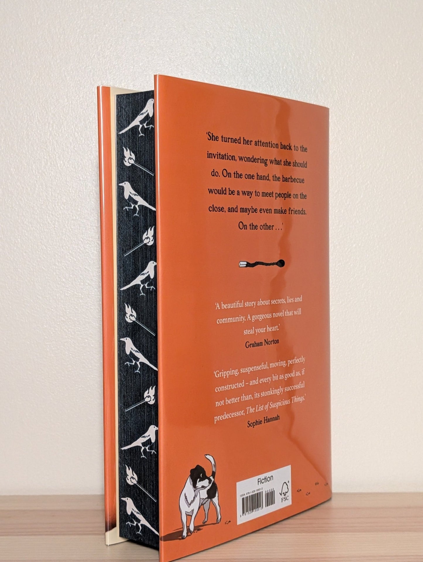 The Barbecue at No.9 by Jennie Godfrey (Signed Numbered with sprayed edges) - Fialta Books