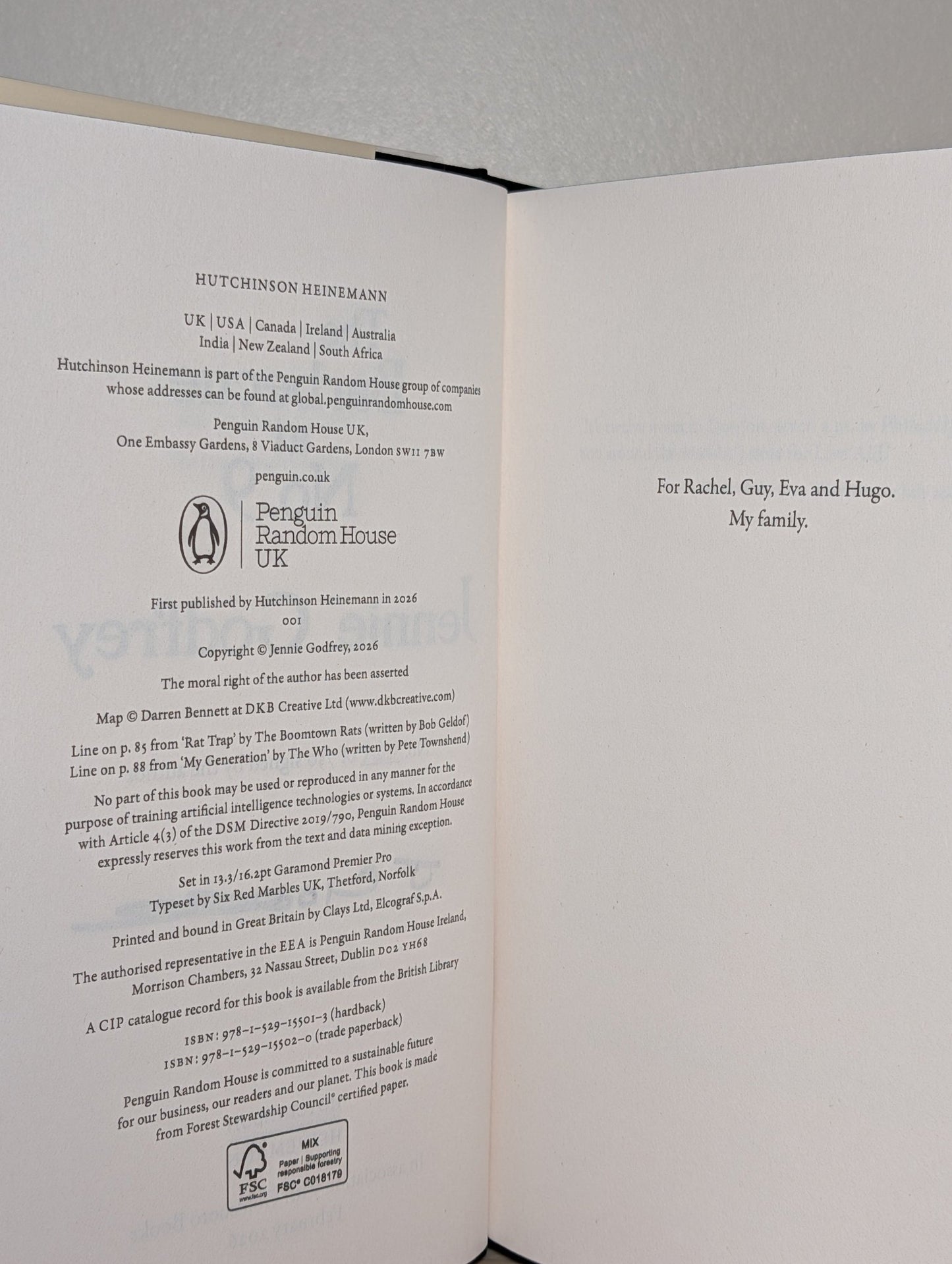 The Barbecue at No.9 by Jennie Godfrey (Signed Numbered with sprayed edges) - Fialta Books