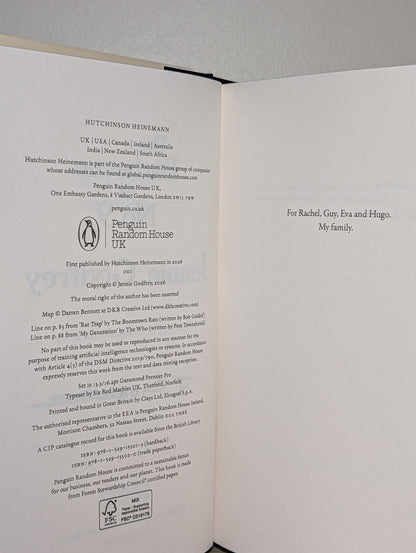 The Barbecue at No.9 by Jennie Godfrey (Signed Numbered with sprayed edges) - Fialta Books