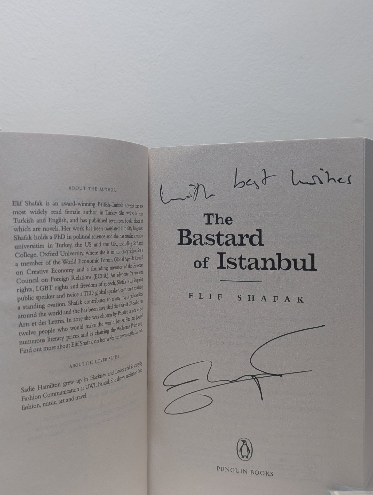 The Bastard of Istanbul by Elif Shafak (Signed) - Fialta Books
