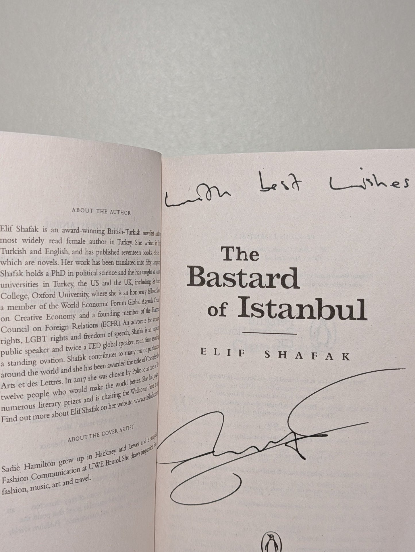 The Bastard of Istanbul by Elif Shafak (Signed) - Fialta Books