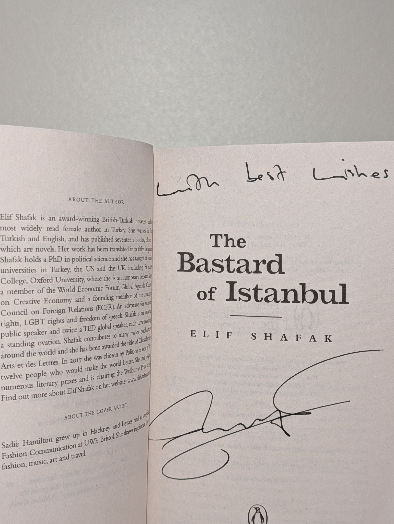 The Bastard of Istanbul by Elif Shafak (Signed) - Fialta Books