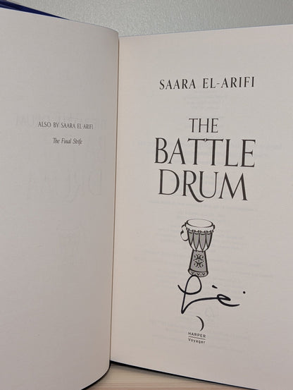 The Battle Drum by Saara El - Arifi (Signed First Edition with sprayed edges) - Fialta Books