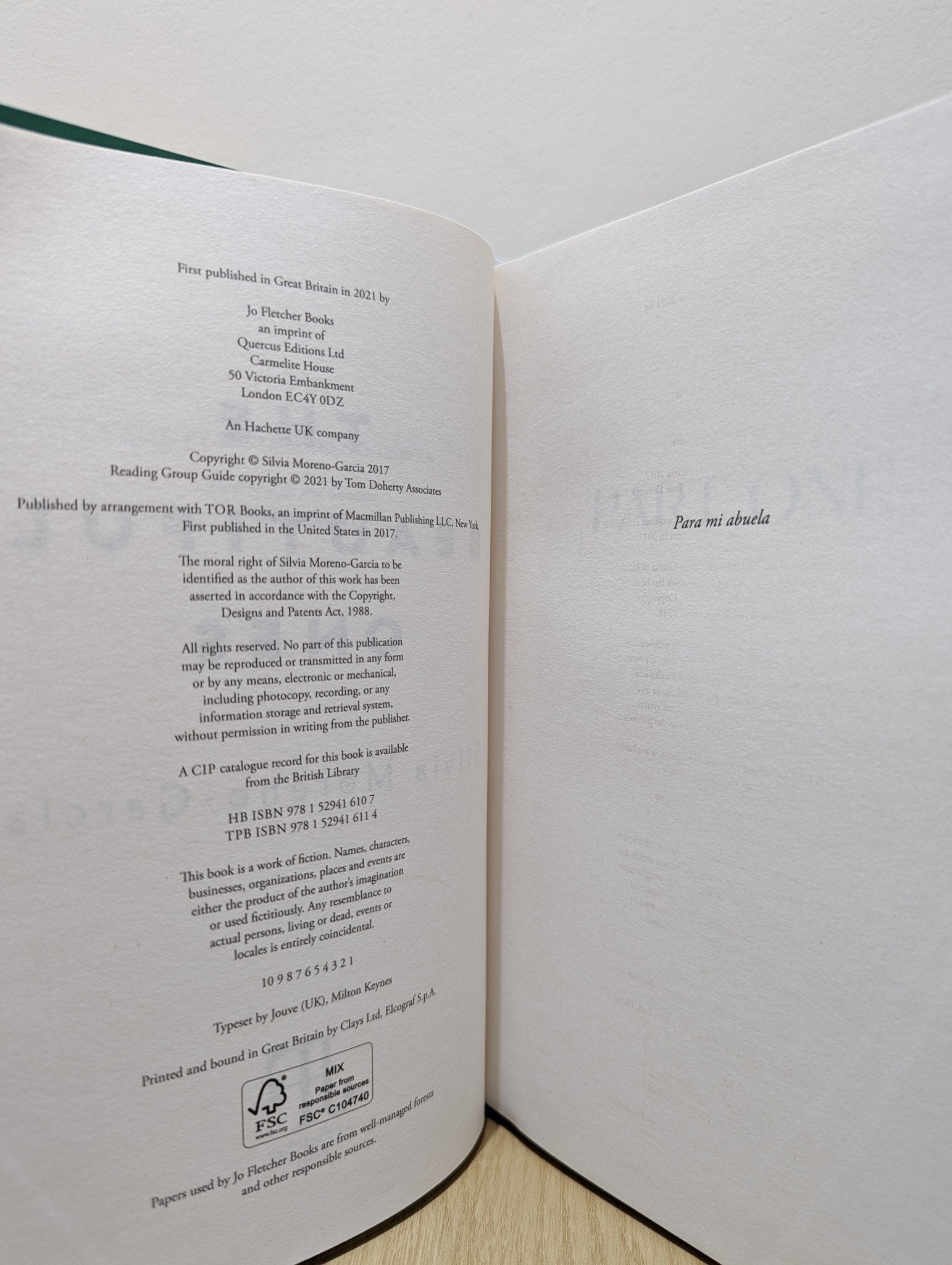 The Beautiful Ones by Silvia Moreno - Garcia (Signed First Edition) - Fialta Books