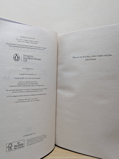 The Bee Sting by Paul Murray (Signed Dated First Edition) - Fialta Books