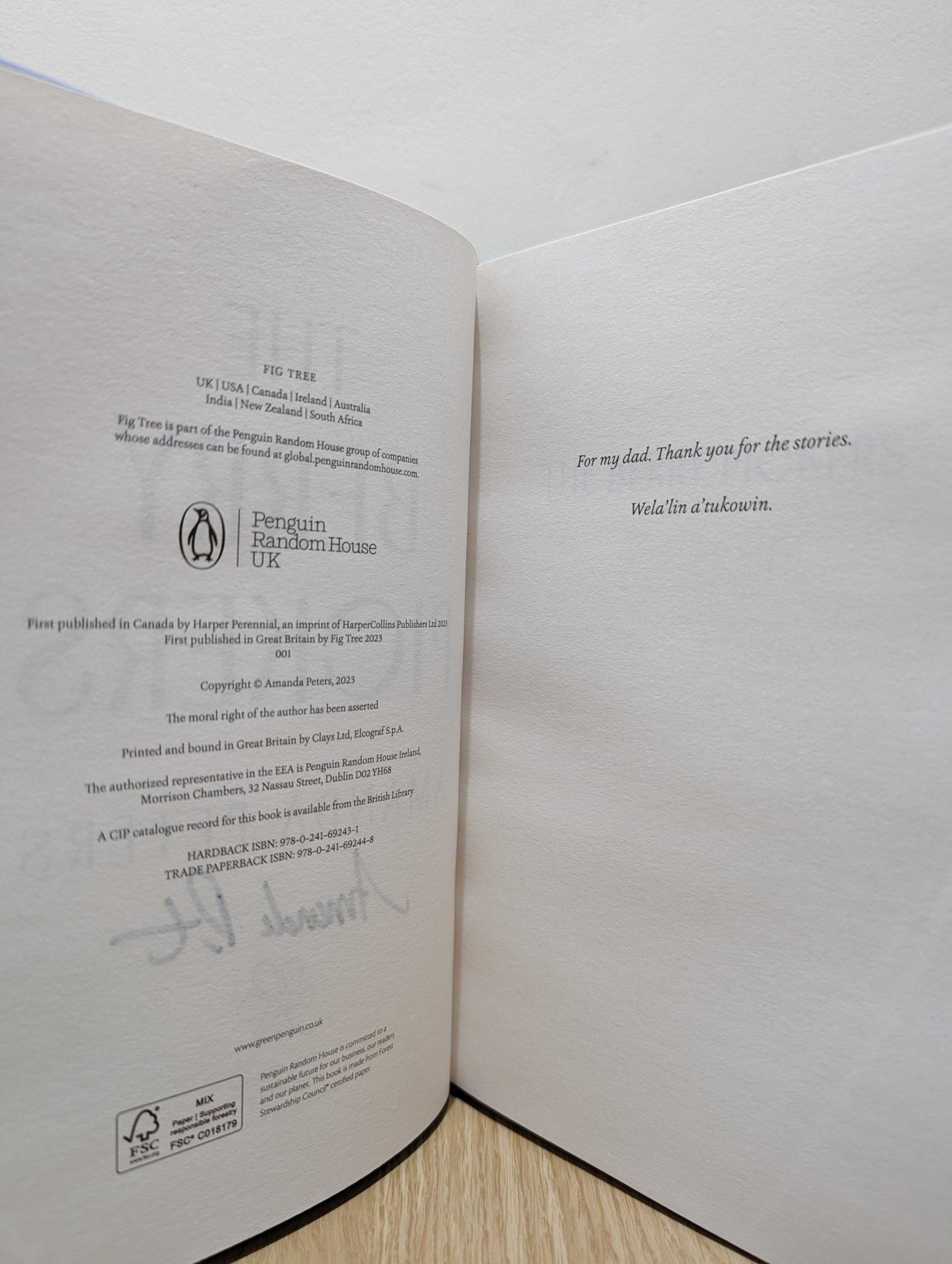 The Berry Pickers by Amanda Peters (Signed First Edition) - Fialta Books