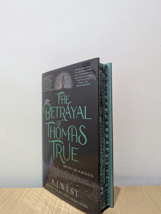 The Betrayal of Thomas True by A. J. West (Signed Numbered First Edition with sprayed edges) - Fialta Books