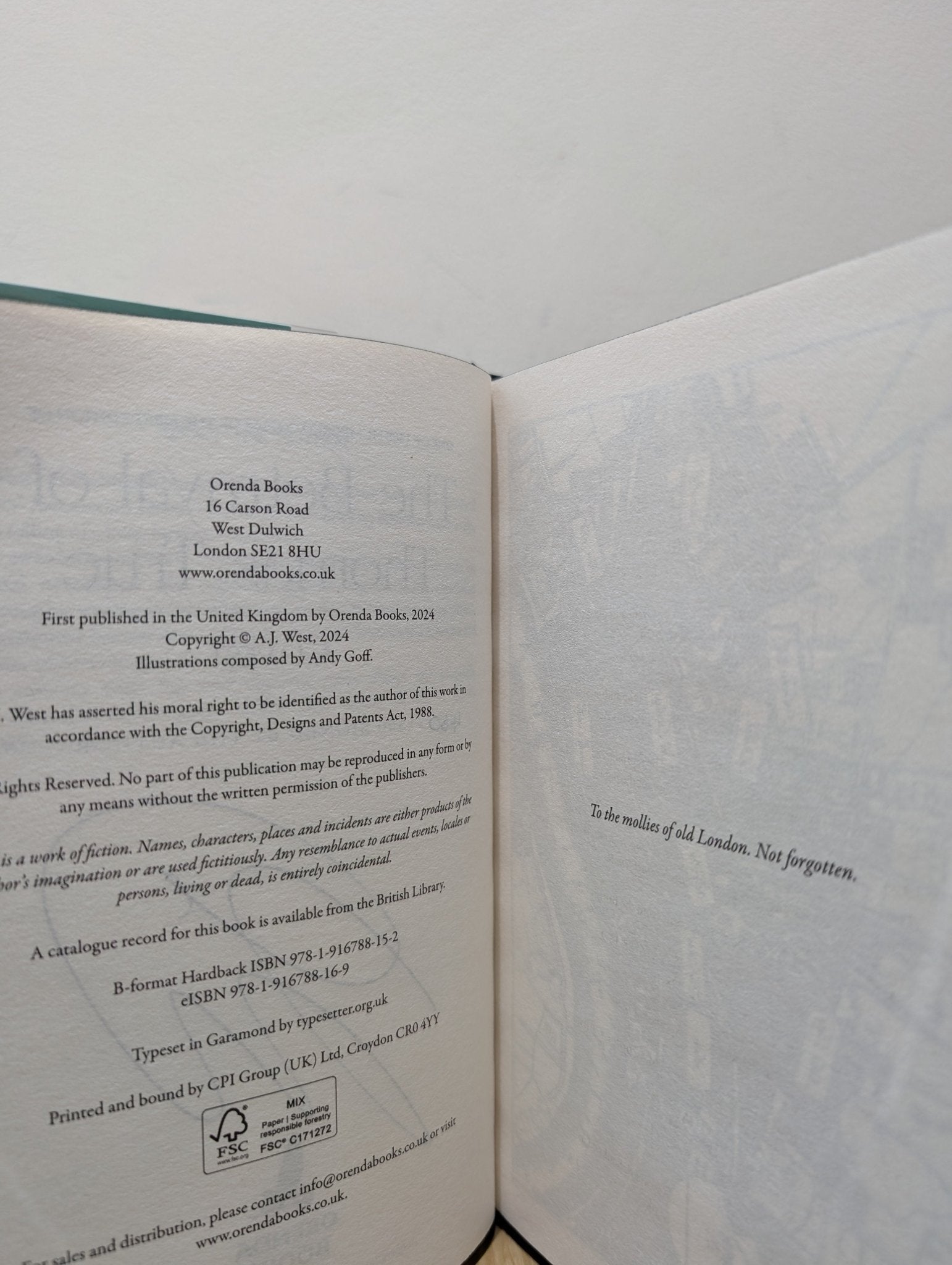 The Betrayal of Thomas True by A. J. West (Signed Numbered First Edition with sprayed edges) - Fialta Books