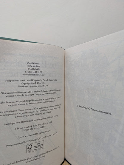The Betrayal of Thomas True by A. J. West (Signed Numbered First Edition with sprayed edges) - Fialta Books