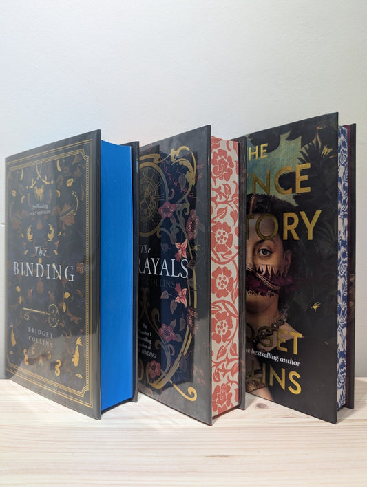 The Binding; Betrayals; Silence Factory by Bridget Collins (Signed with sprayed edges) - Fialta Books