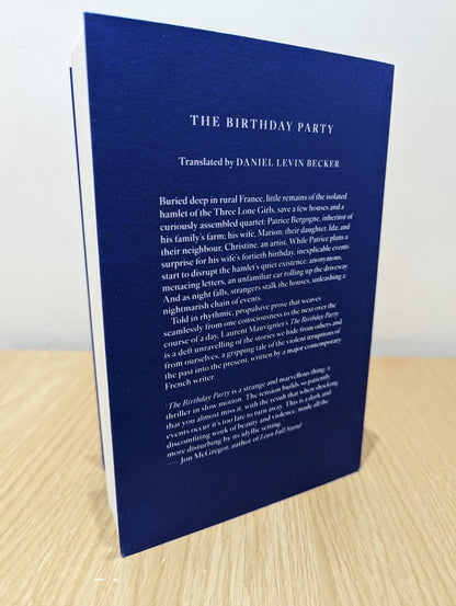 The Birthday Party by Laurent Mauvignier (First Edition) - Fialta Books