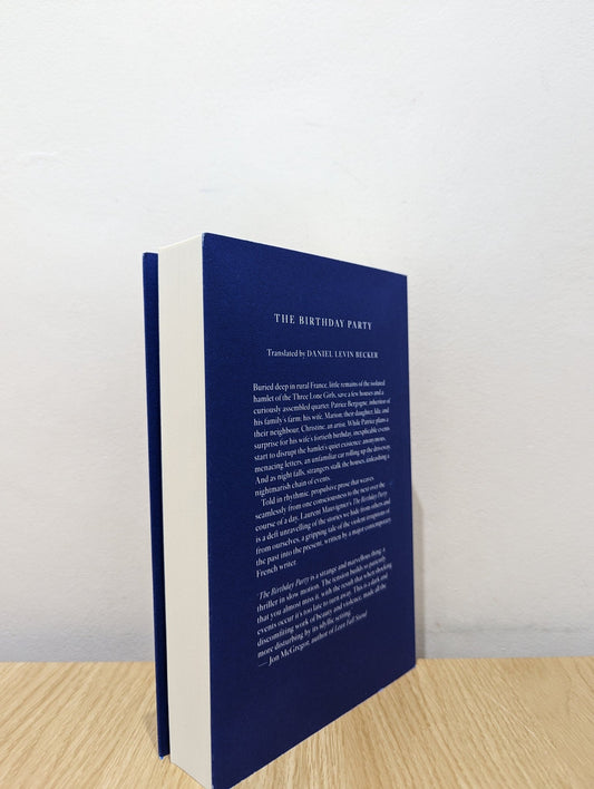 The Birthday Party by Laurent Mauvignier (Signed First Edition) - Fialta Books