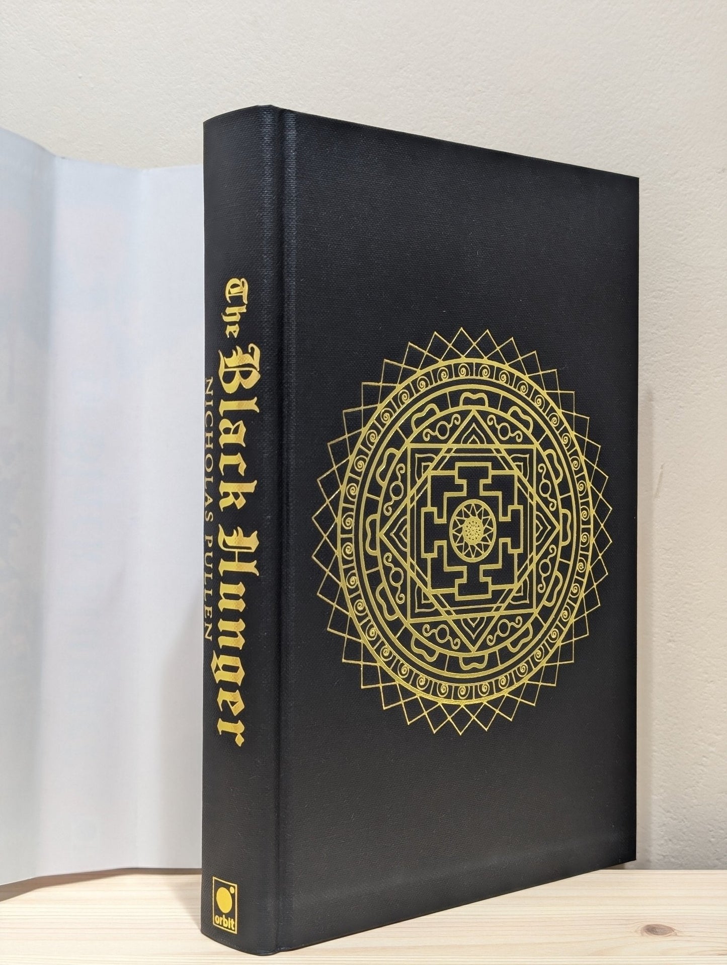 The Black Hunger by Nicholas Pullen (Signed First Edition with sprayed edges) - Fialta Books
