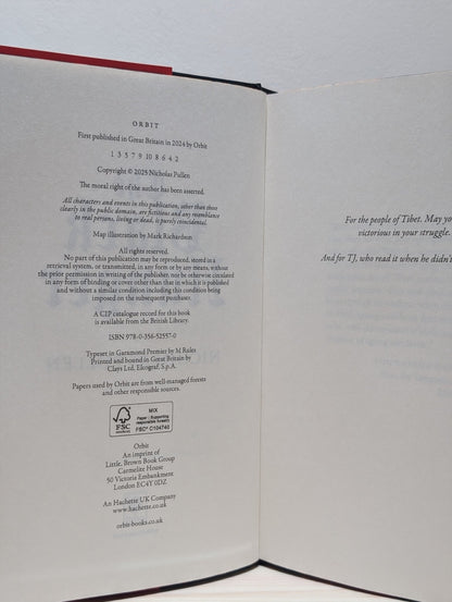 The Black Hunger by Nicholas Pullen (Signed First Edition with sprayed edges) - Fialta Books