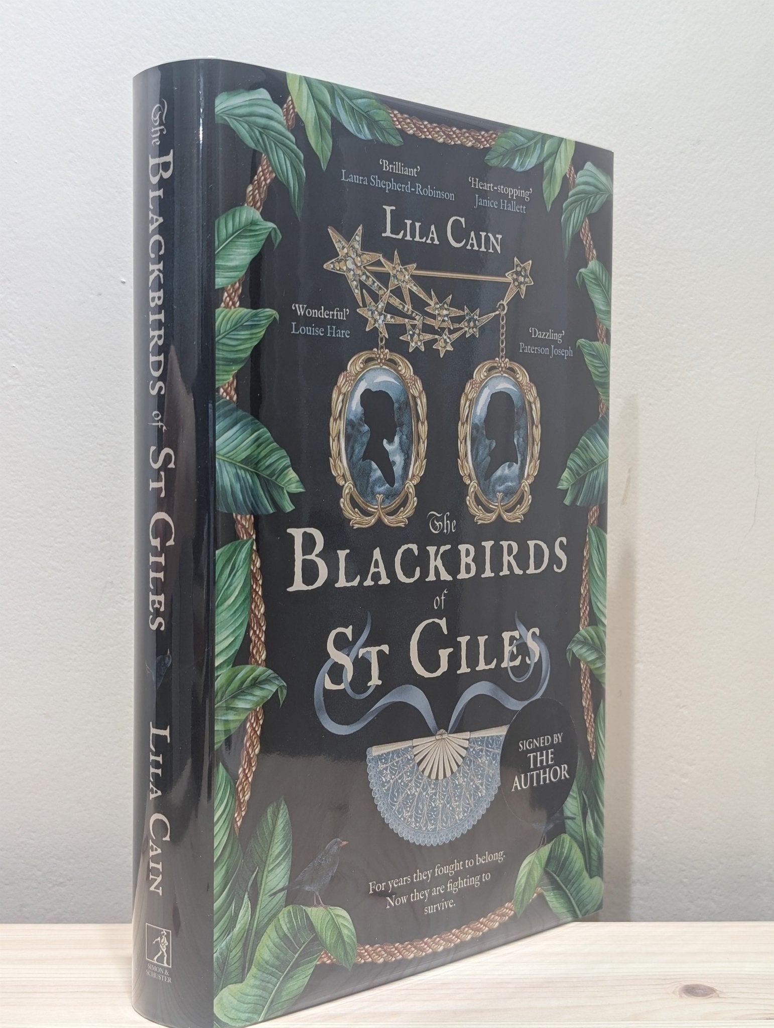 The Blackbirds of St Giles by Lila Cain (Signed First Edition) - Fialta Books