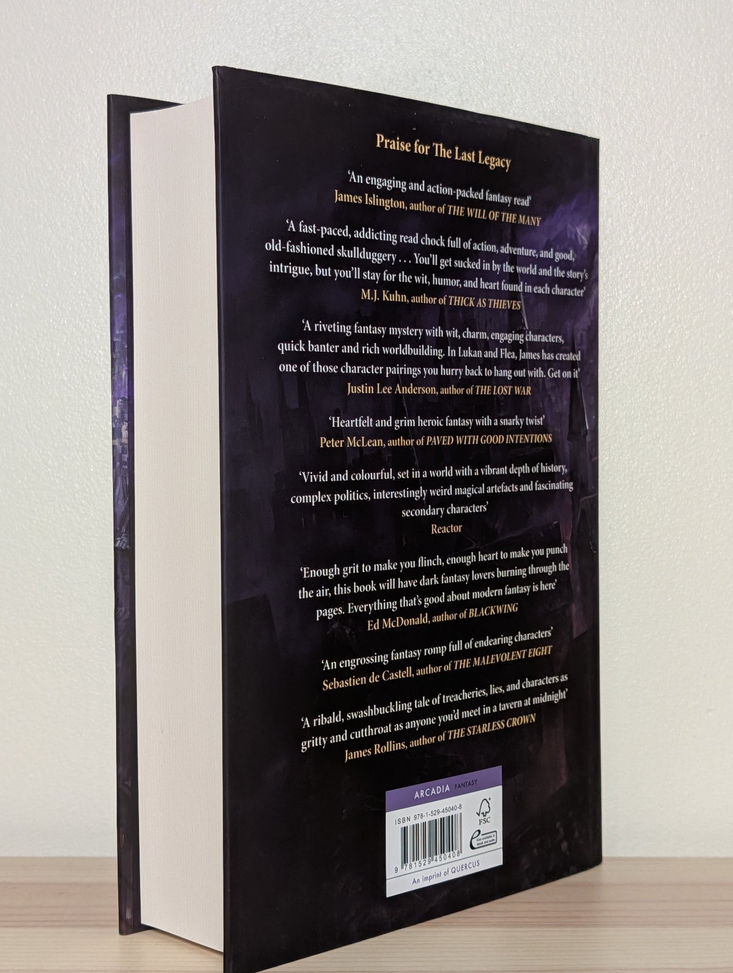 The Blackfire Blade by James Logan (Signed First Edition) - Fialta Books