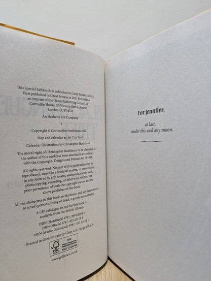 The Blacktongue Thief; Daughters' War by Christopher Buehlman (Signed with sprayed edges) - Fialta Books