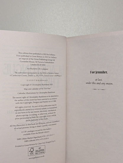 The Blacktongue Thief; The Daughters' War by Christopher Buehlman (Signed Paperback Set) - Fialta Books