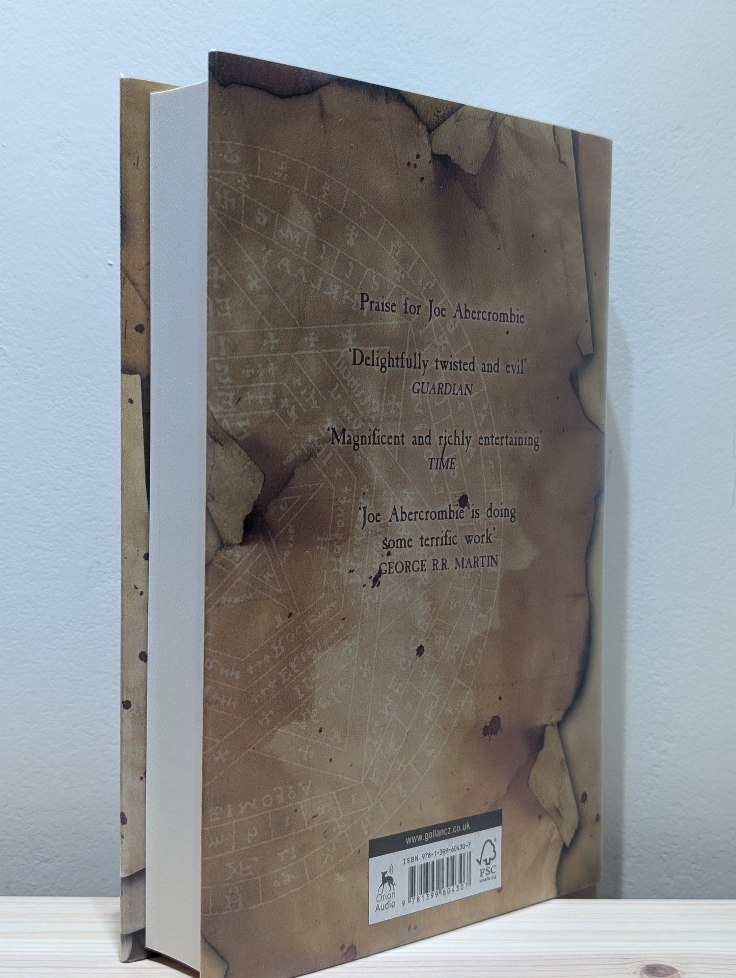 The Blade Itself: The First Law book 1 by Joe Abercrombie (Signed Dated by Author) - Fialta Books