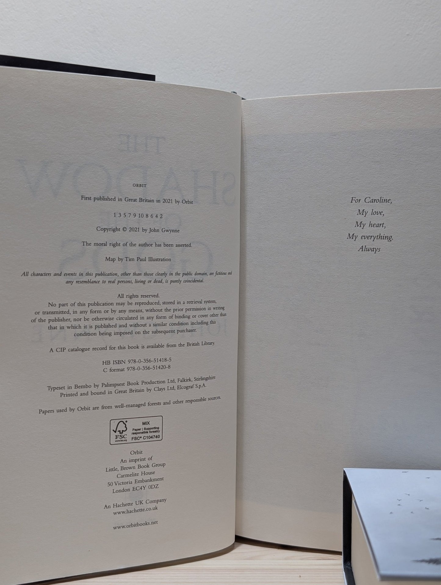 The Bloodsworn Saga: Shadow of the Gods; Hunger of the Gods; Fury of the Gods by John Gwynne (Signed) - Fialta Books