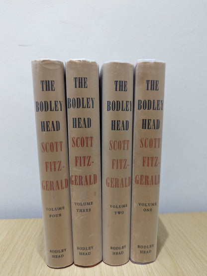 The Bodley Head Scott Fitzgerald Voume 1 - 4 by Scott F. Fitzgerald - Fialta Books