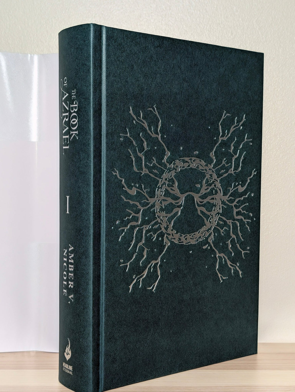 The Book of Azrael by Amber V. Nicole (Deluxe Collector's Edition with sprayed edges) - Fialta Books