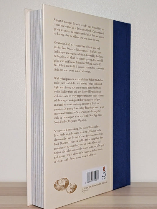 The Book of Birds by Robert Macfarlane (Double Signed First Edition) - Fialta Books