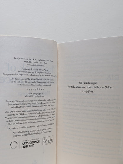 The Book of Disappearance by Ibtisam Azem (First Edition) - Fialta Books